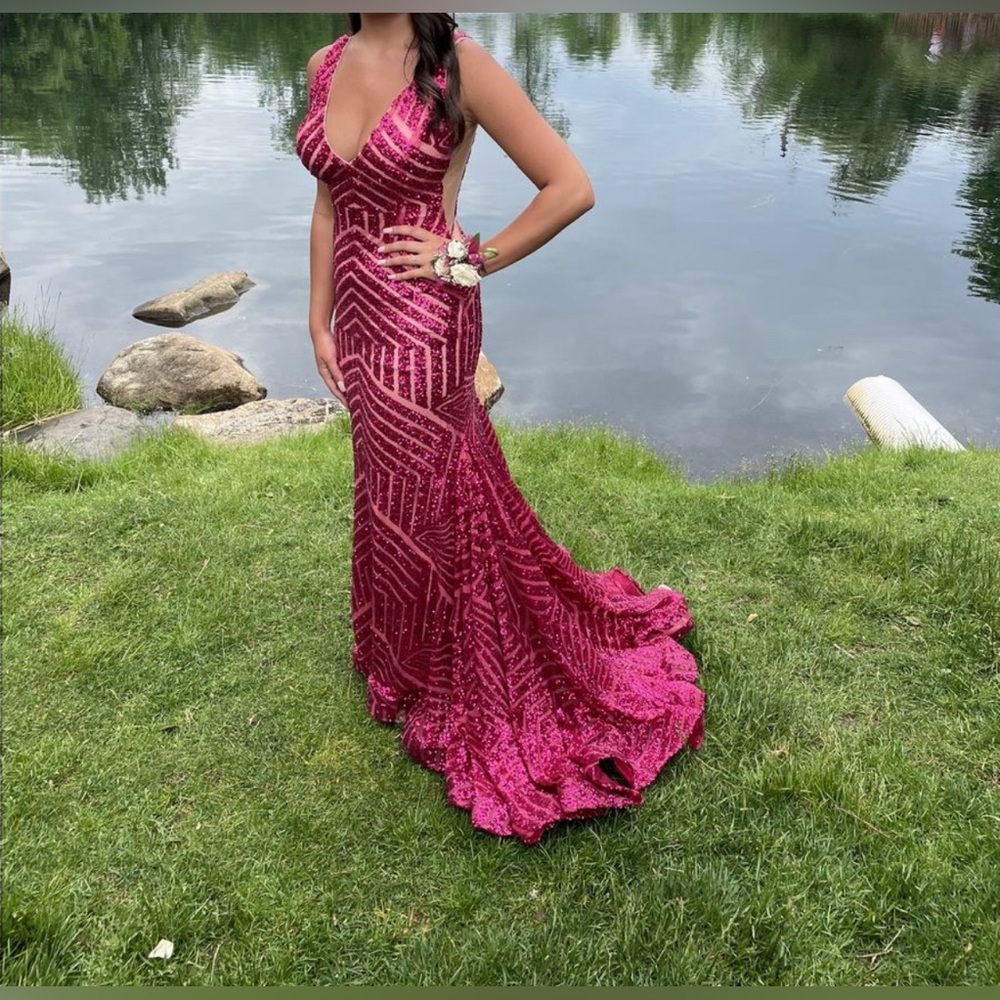 Jovani- Camellia Gown